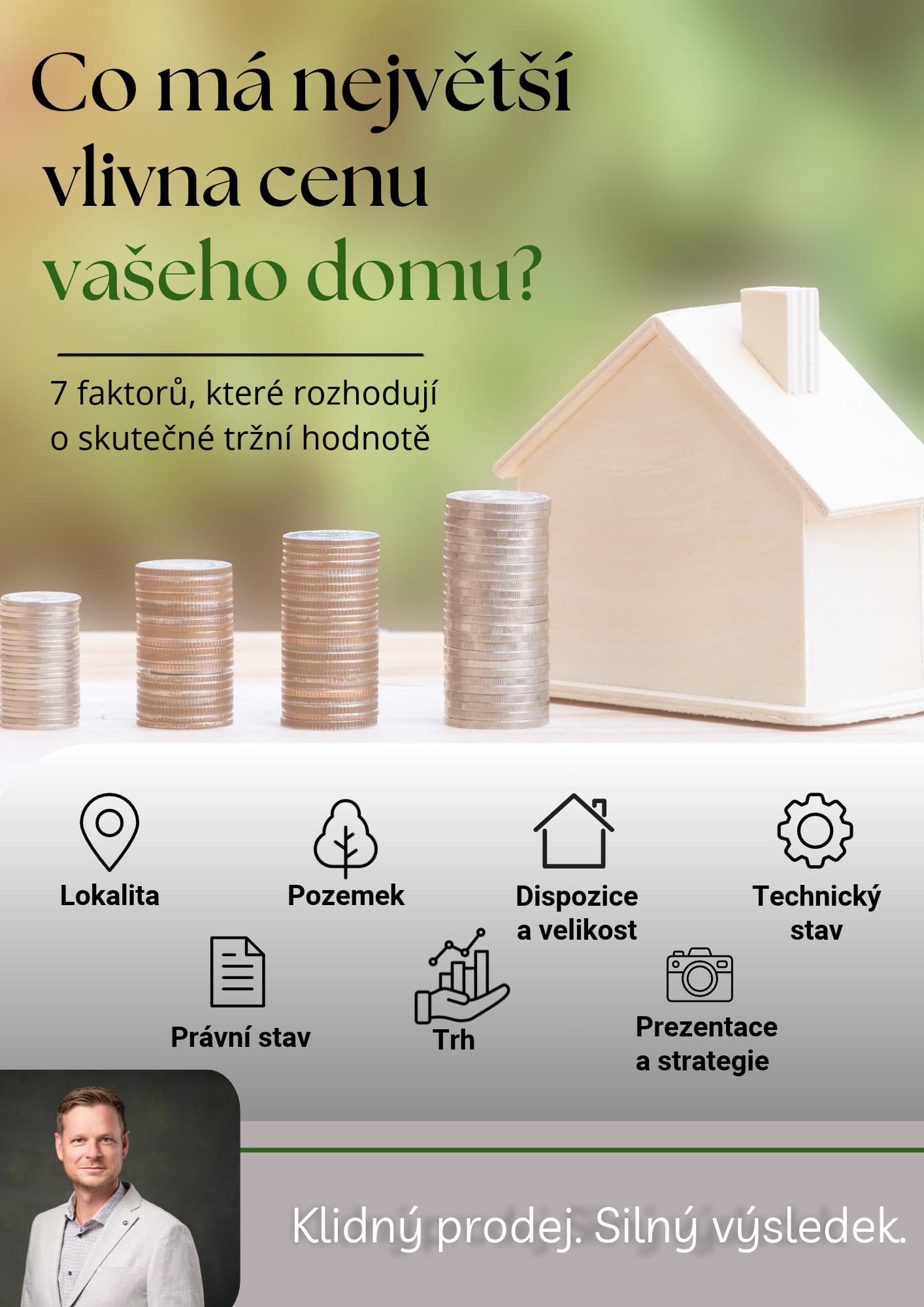 Co má největší vliv na cenu vašeho domu?